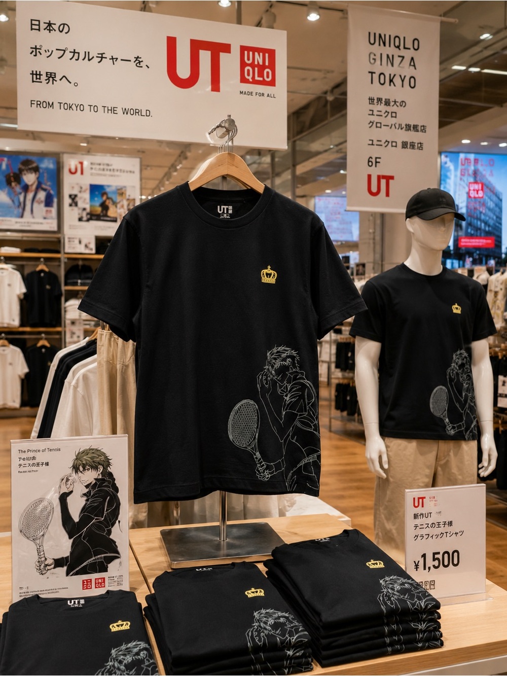 Special Edition Prince of Tennis only available from Uniqlo Japan